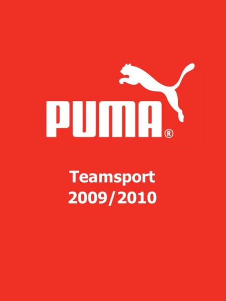 Teamsport 2009/2010.