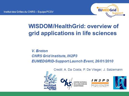 WISDOM/HealthGrid: overview of grid applications in life sciences