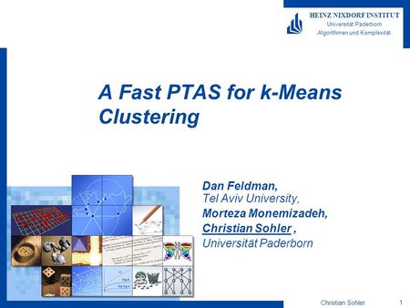 A Fast PTAS for k-Means Clustering