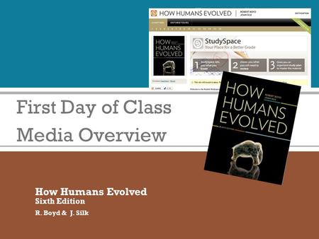 First Day of Class Media Overview