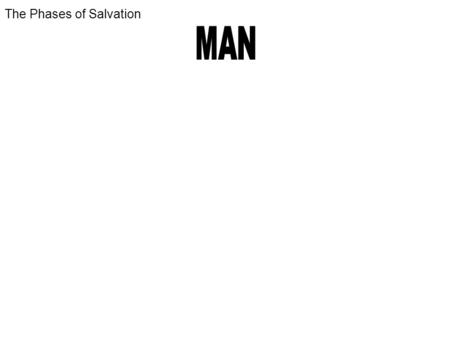 The Phases of Salvation. BODY The Phases of Salvation BODYSOUL.