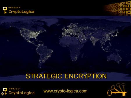 STRATEGIC ENCRYPTION www.crypto-logica.com.