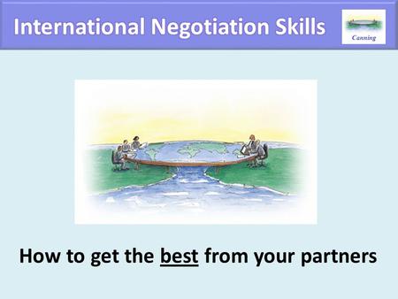 International Negotiation Skills