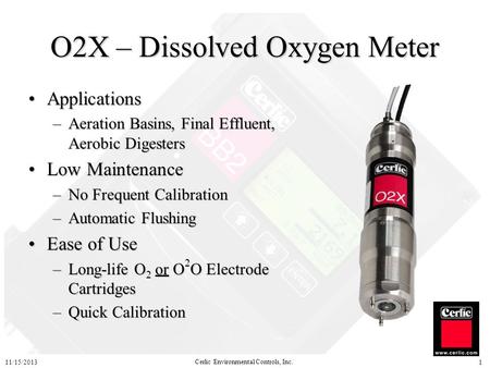 O2X – Dissolved Oxygen Meter