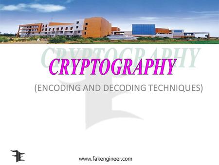 (ENCODING AND DECODING TECHNIQUES)