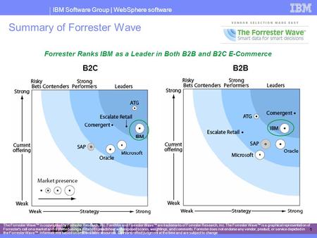 Summary of Forrester Wave