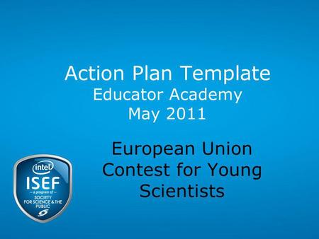 Action Plan Template Educator Academy May 2011