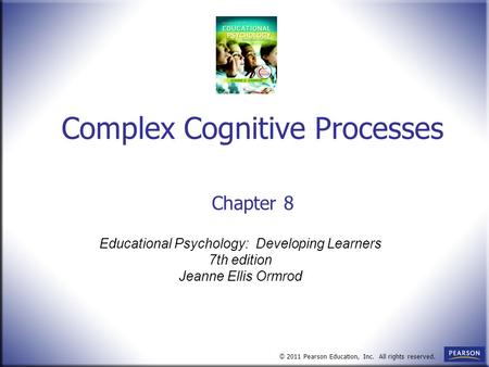 Complex Cognitive Processes Chapter 8