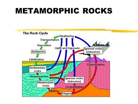 METAMORPHIC ROCKS.