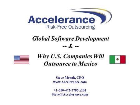 Global Software Development -- & --