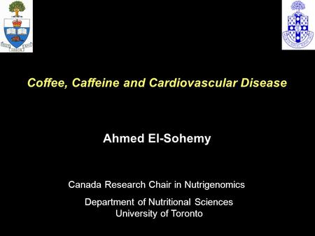 Coffee, Caffeine and Cardiovascular Disease