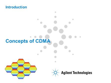 Concepts of CDMA Introduction