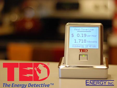 What is TED? Accurate, affordable real-time electricity monitor Data is accurate to within 2% and can be viewed remotely via the Internet or mobile device.
