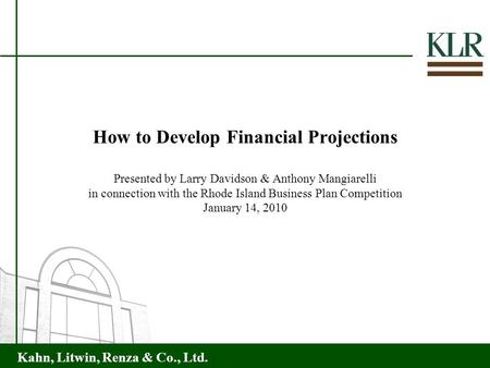 How to Develop Financial Projections