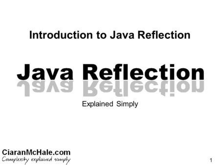 Introduction to Java Reflection