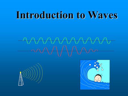 Introduction to Waves.