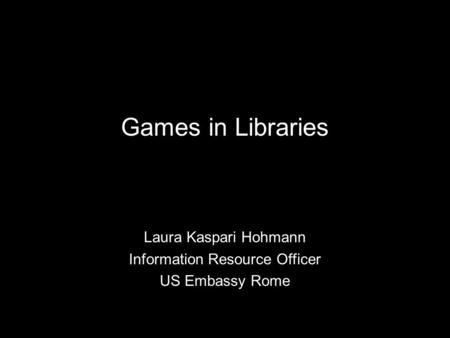 Information Resource Officer