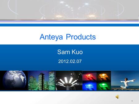 1 Anteya Products Sam Kuo 2012.02.07. 2 Range Spot Bulb Down Light Tube Candle High Bay/Low By Street Lamp/ Wall Washer Multi-Color.
