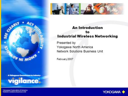 An Introduction to Industrial Wireless Networking