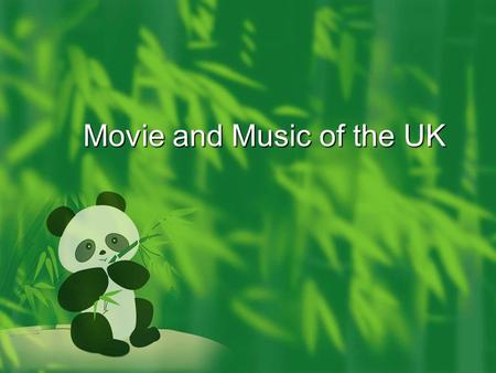 Movie and Music of the UK. British Academy Film The British Academy Film Awards is an annual award show hosted by the British Academy of Film and Television.