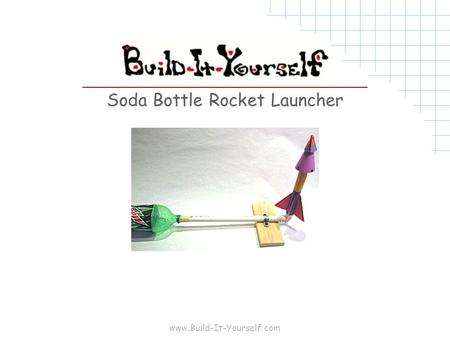 Soda Bottle Rocket Launcher