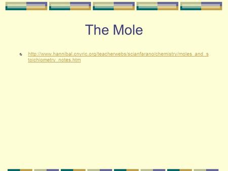 The Mole  toichiometry_notes.htm.