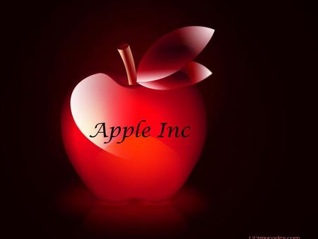 Apple Inc. Apple Biography Apple Computer INC. was co-founded in 1976 by the CEO of Apple Steve P. Jobs, and it was incorporated in California On January.