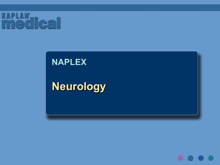 NAPLEX Neurology.