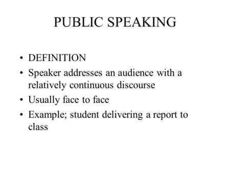 public essay definition