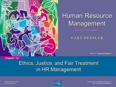 Ethics, Justice, and Fair Treatment in HR Management