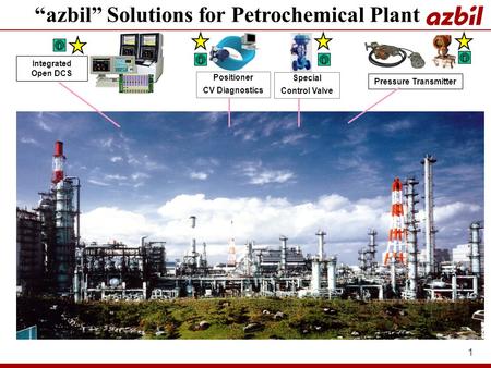 “azbil” Solutions for Petrochemical Plant