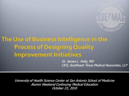 The Use of Business Intelligence in the. Process of Designing Quality