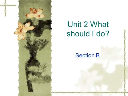 Unit 2 What should I do? Section B. copy out of style expensive comfortable original in style inexpensive uncomfortable.