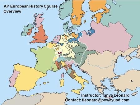 AP European History Course Overview