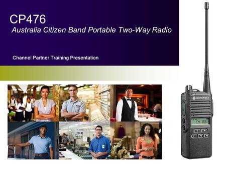 CP476 Australia Citizen Band Portable Two-Way Radio