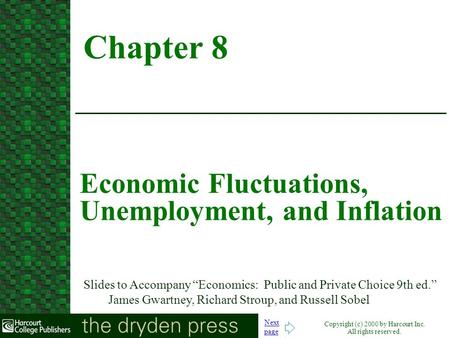 Economic Fluctuations, Unemployment, and Inflation