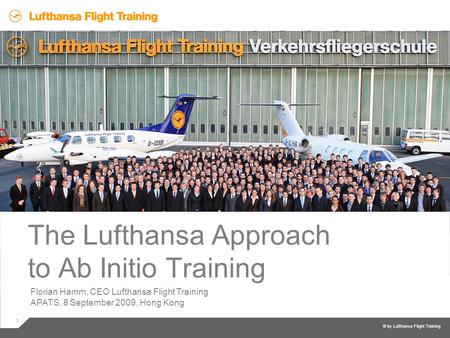 The Lufthansa Approach to Ab Initio Training