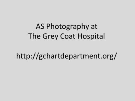 AS Photography at The Grey Coat Hospital