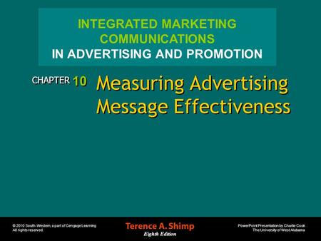 Measuring Advertising Message Effectiveness