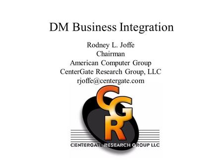 DM Business Integration