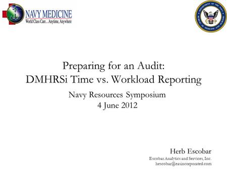 Preparing for an Audit: DMHRSi Time vs. Workload Reporting