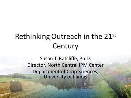 Rethinking Outreach in the 21st Century