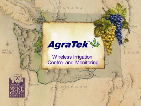 Click to edit Master subtitle style Wireless Irrigation Control and Monitoring.
