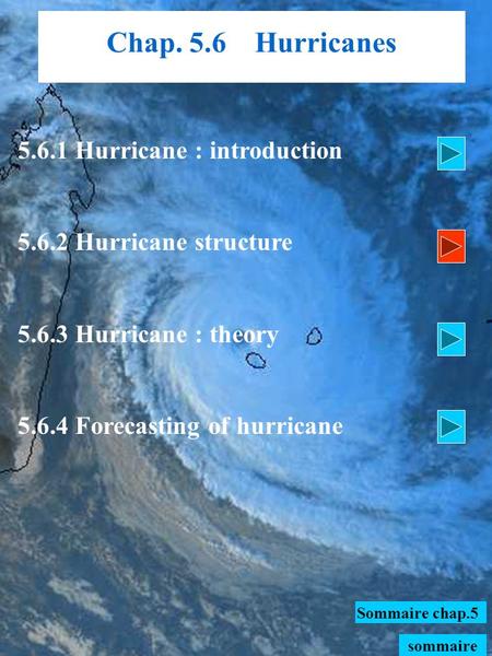 5.6.1 Hurricane : introduction