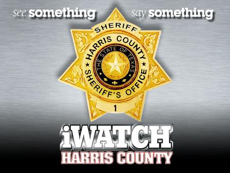 iWatchHarrisCounty is a mobile application that allows citizens to turn in crime tips to law enforcement using a mobile device. This helps foster community.