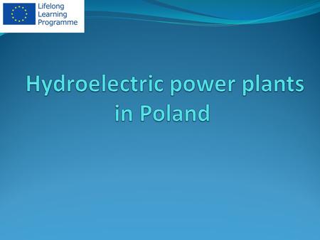Hydroelectric power plants in Poland