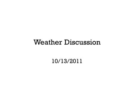 Weather Discussion 10/13/2011. Brief Fujiwhara Interaction between TS Jova and TS Irwin (10-6-2011)