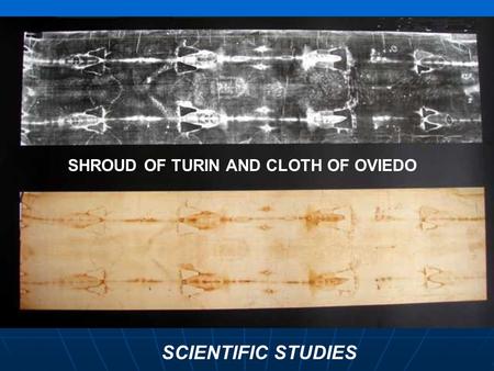 SHROUD OF TURIN AND CLOTH OF OVIEDO