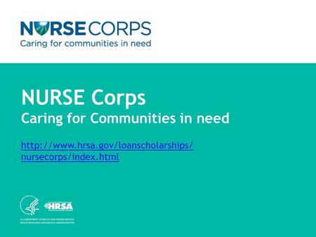 NURSE Corps Caring for Communities in need  nursecorps/index.html  nursecorps/index.html.