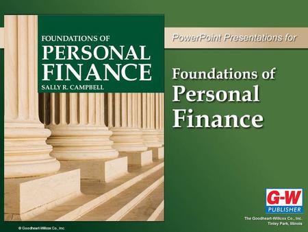 Foundations of Personal Finance Ch. 2